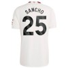 Maglia ufficiale Manchester United Sancho 25 Alternativa 2023-24 per Uomo